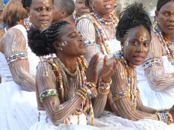 Ceremonia vudú Mami Wata: Benin