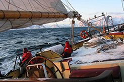 foto Norte de Noruega en velero